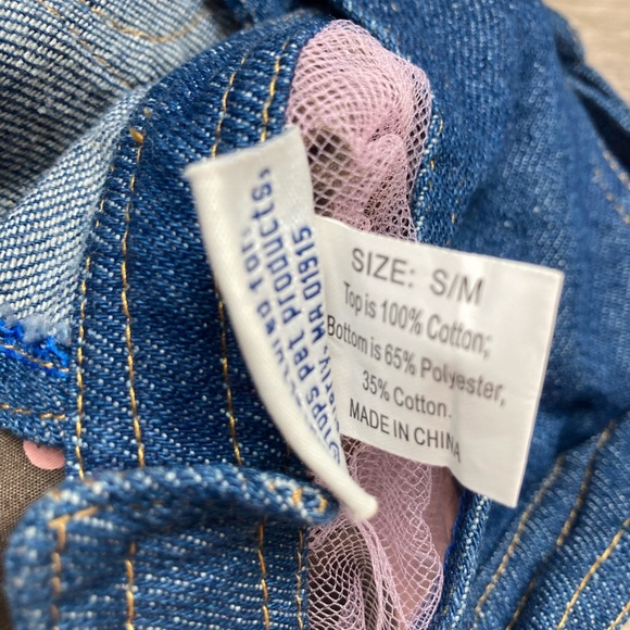 Dog Jean Dress - Picture 4 of 9